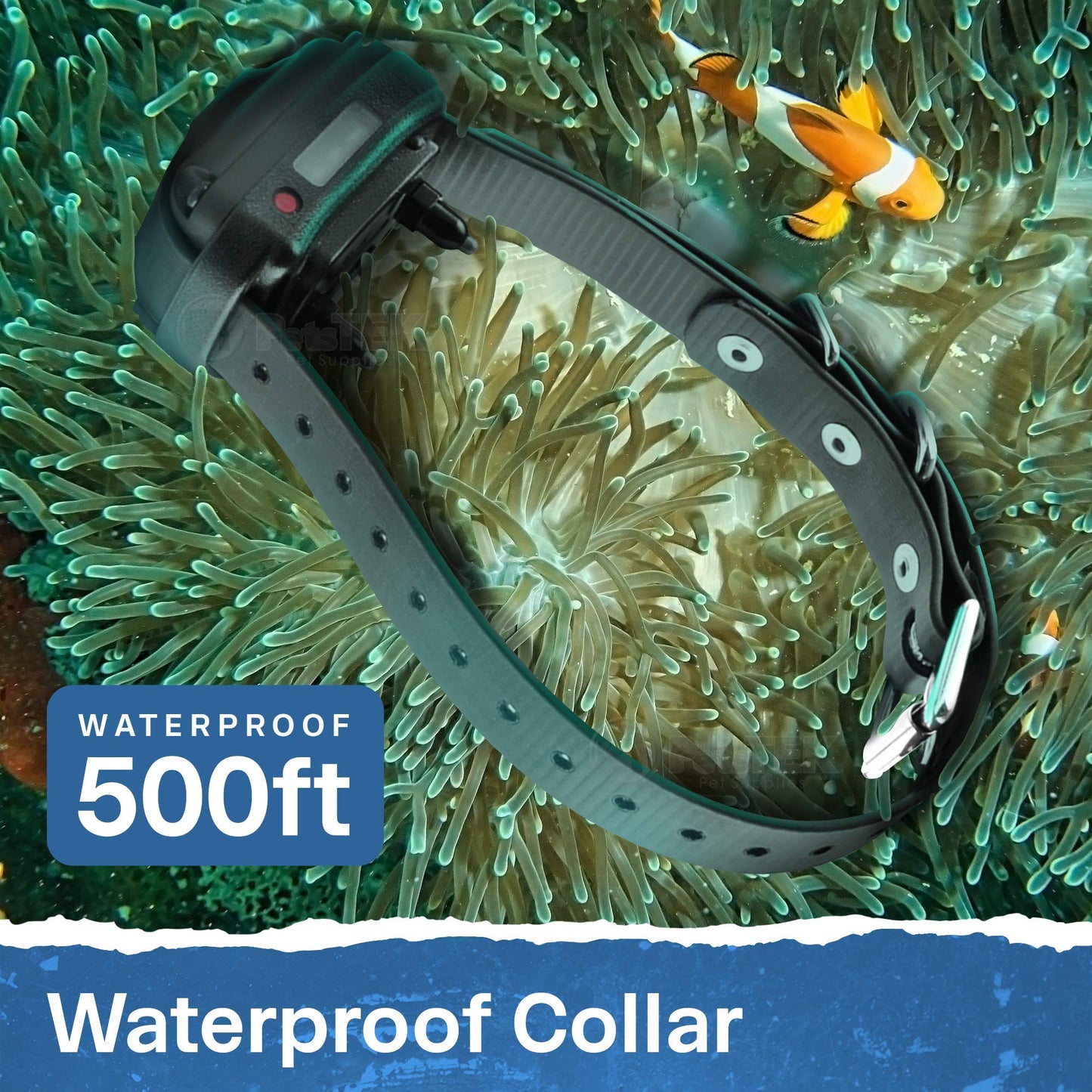Mini Remote Dog Training Collar with ½ Mile Range – Waterproof E-Collar System with 100 Levels, Vibration, Tone & Training Clicker