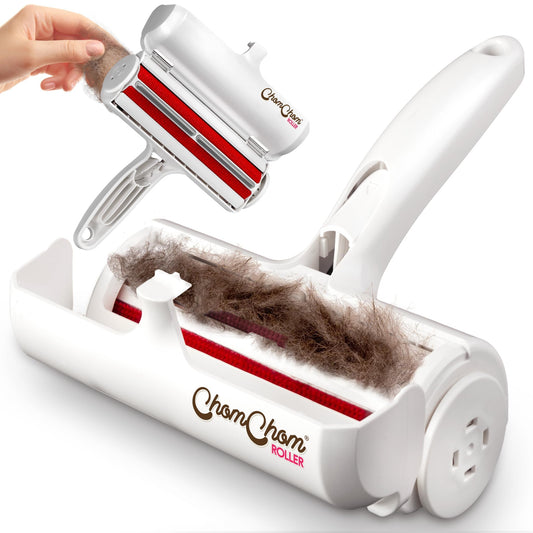 Reusable Pet Hair Remover Roller – Dog & Cat Hair Removal Tool for Furniture, Couch, Carpet, Bedding & Clothing – Portable, Multi-Surface Fur Cleaner